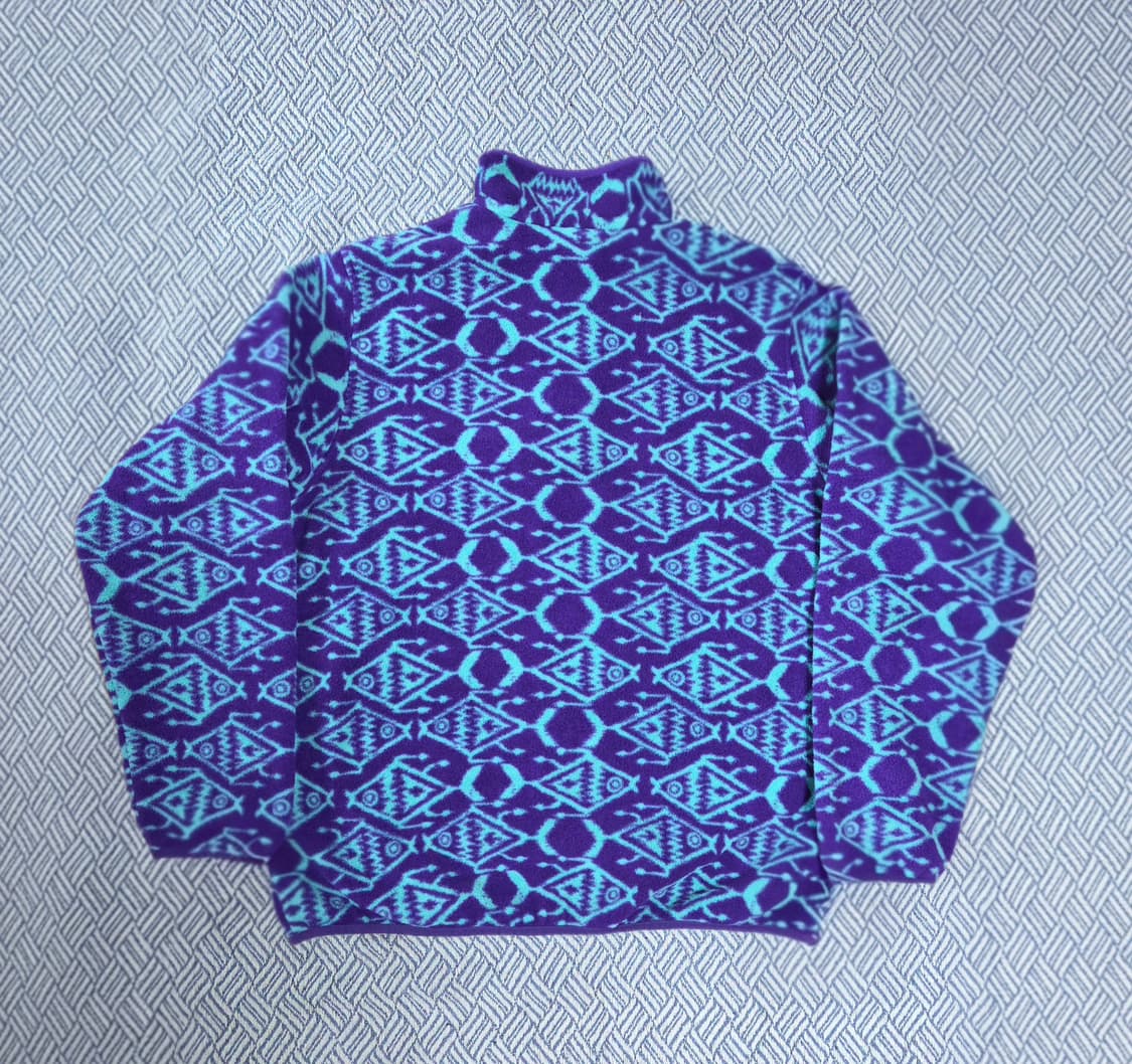 (L)파타고니아 Mexico 피쉬 신칠라 플리스 자켓 물고기 상품이미지3