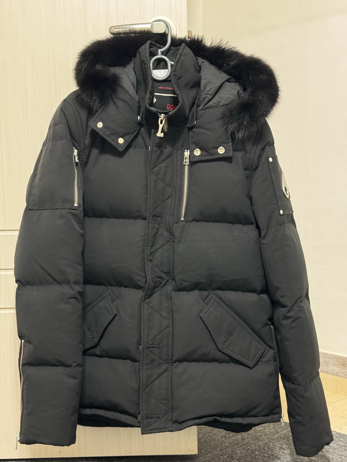 무스너클 쓰리쿼터 패딩 상품이미지1