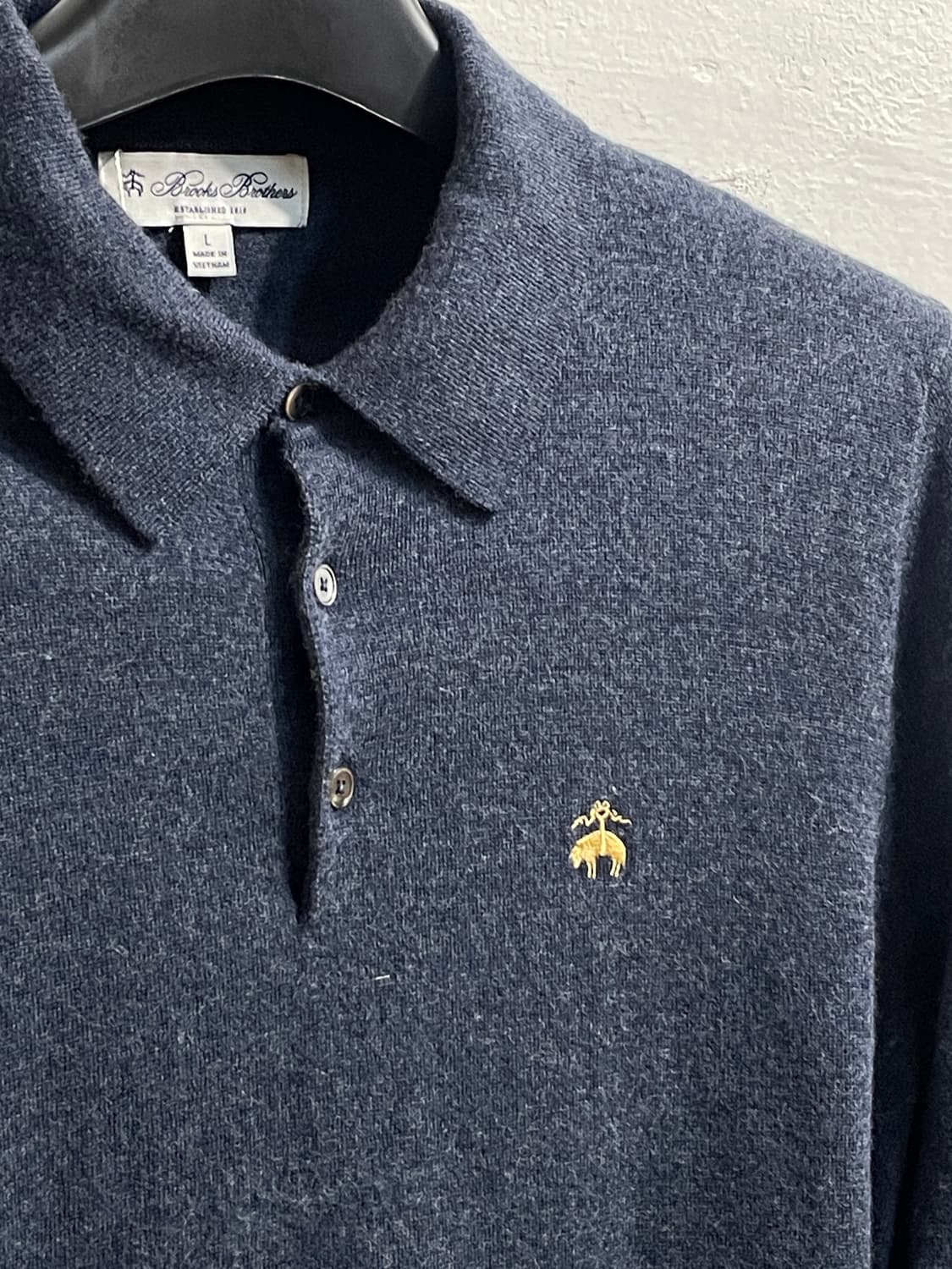 브룩스 브라더스 울 카라 스웨터 상품이미지4