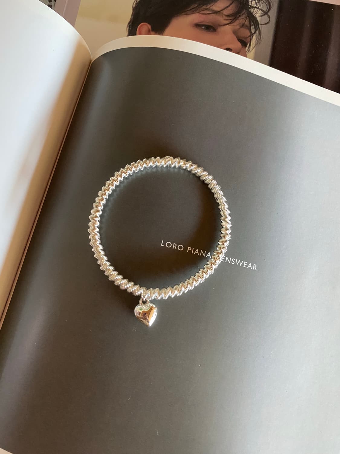 빈티지 하트 스프링 팔찌 상품이미지2