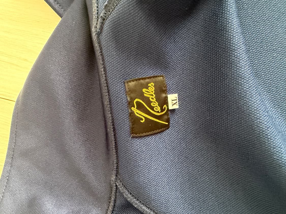 니들스 프릭스토어 별주 네이비 트랙자켓 xl 상품이미지4