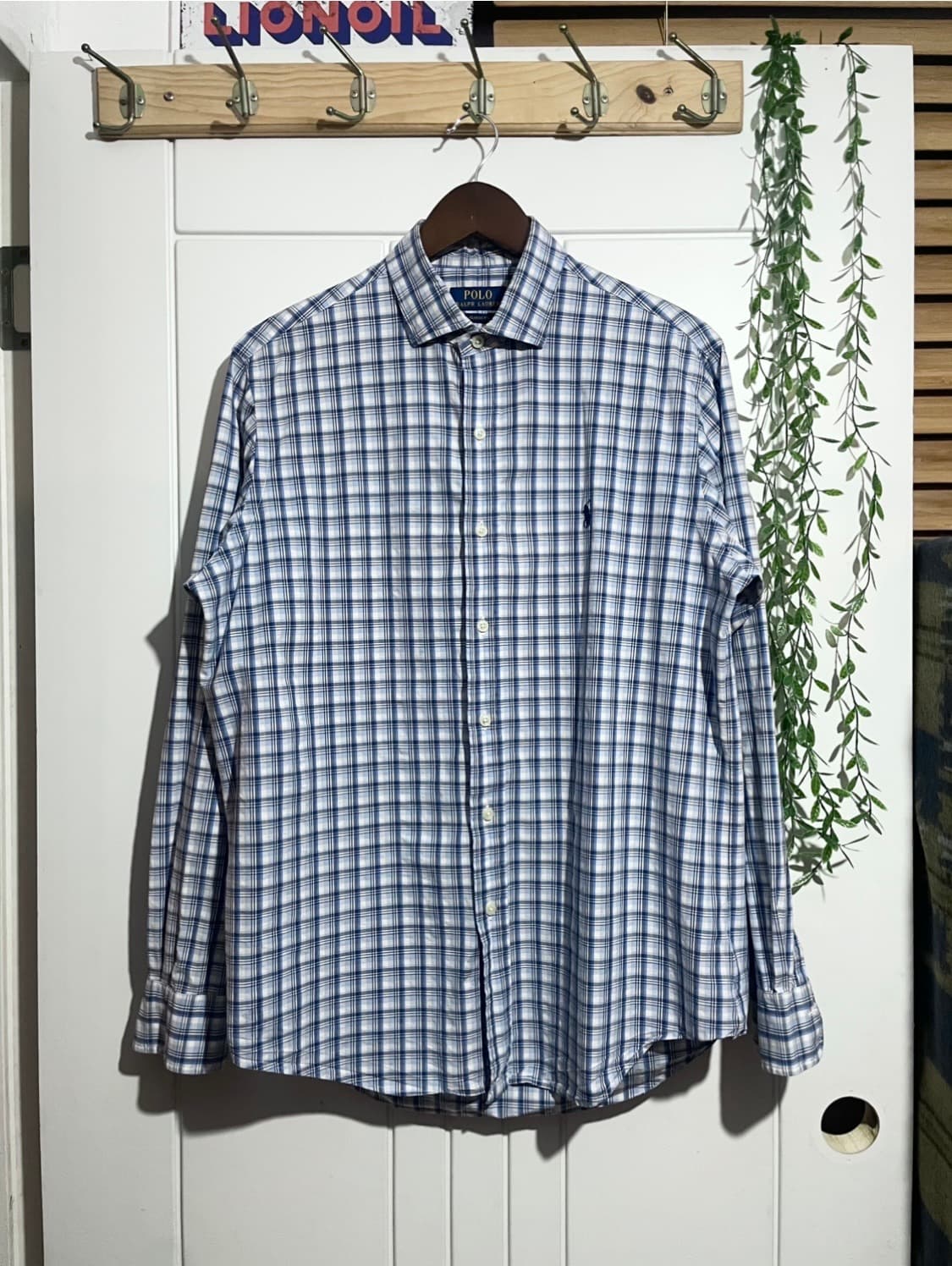 클래식핏 체크셔츠 신형 큐알 상품이미지1