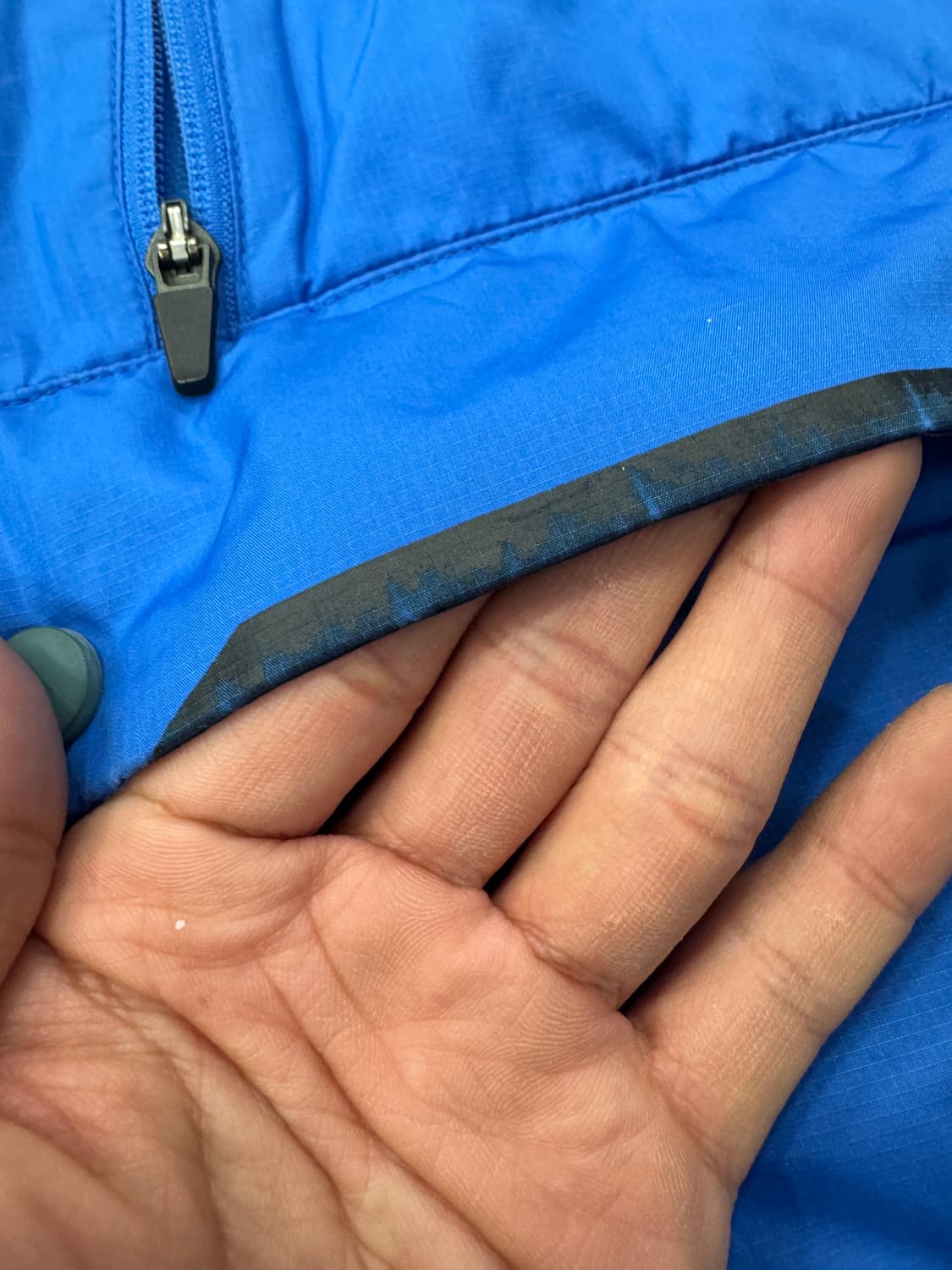 나이키 롱패딩 블루 M 상품이미지5