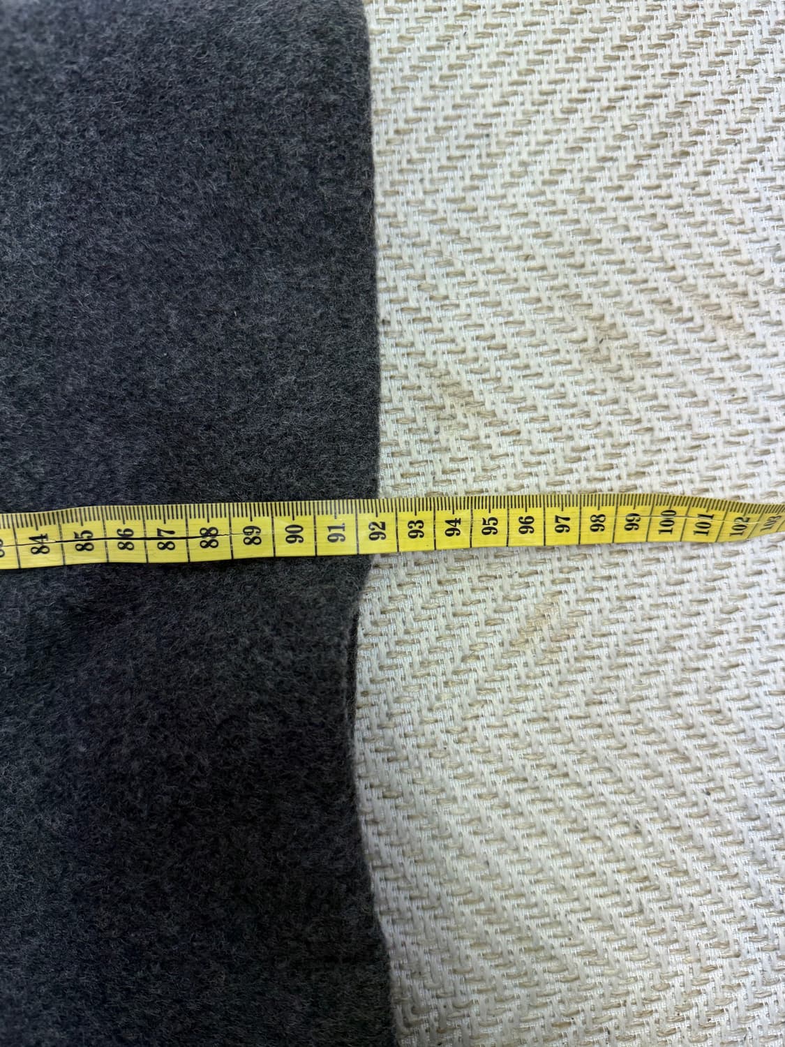 정품) 버버리 여성 루즈핏 그레이 떡볶이 더플 코트 66-77 상품이미지10