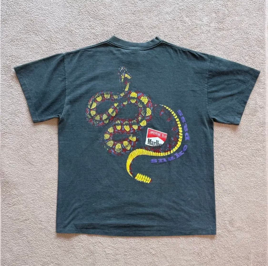 말보로 스네이크 빈티지 티셔츠 상품이미지2