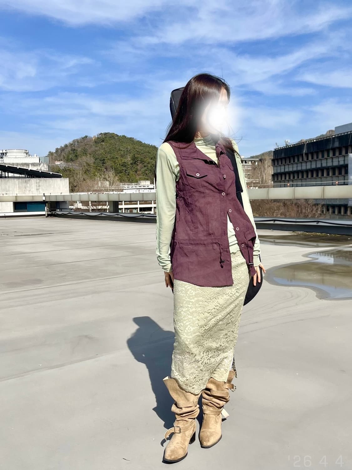 Lace Long Skirt 레이스 롱스커트 상품이미지3