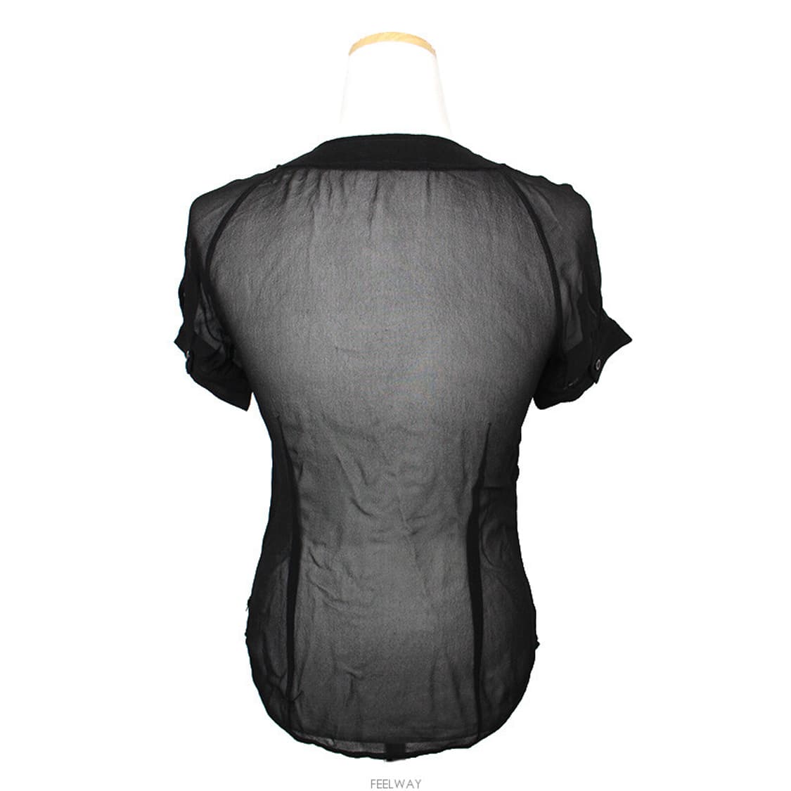 폴 스미스 블랙라벨 실크 블라우스 44 상품이미지2