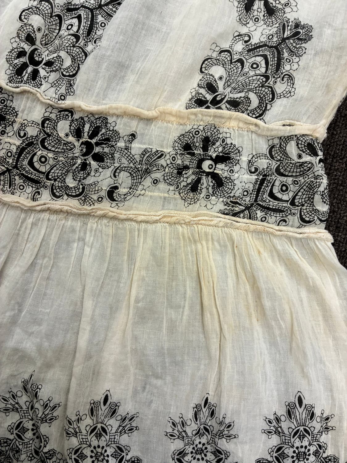 M)Japanese vintage 여성 페이즐리 나시 원피스(이염) 상품이미지8