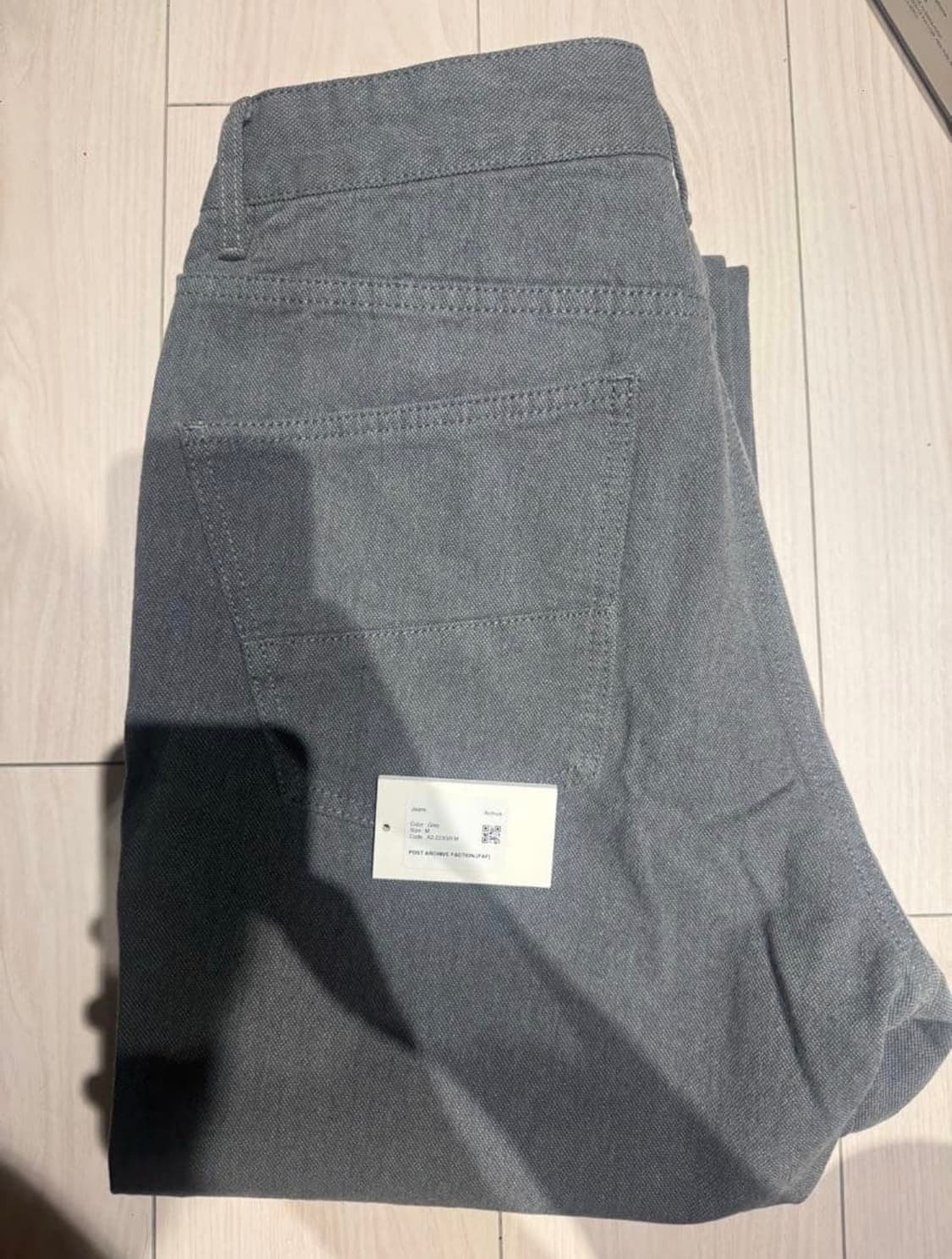 (새상품)Post archivefaction PAF Jeans 상품이미지1