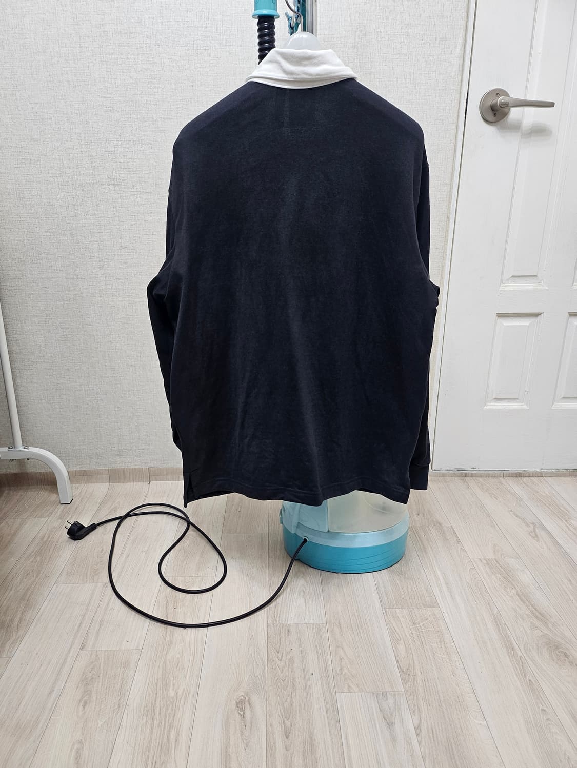 (100)L☆초대장급☆아디다스 파이어버드 럭비[검흰]PK폴로롱슬리브긴팔티 상품이미지7