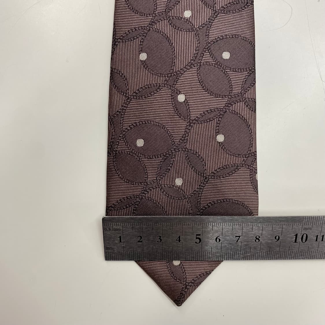 BALENCIAGA 발렌시아가 정품 명품 넥타이 7.7cm 상품이미지7