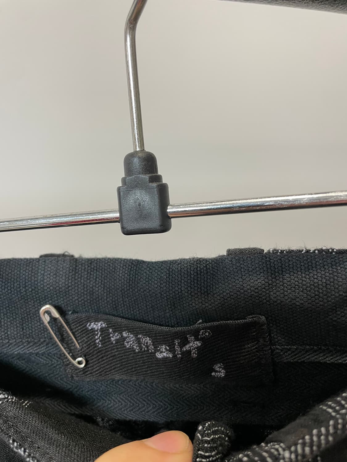 (S) Transit 트랜짓 아티저널 스트라이프 코튼 린넨 팬츠 상품이미지6