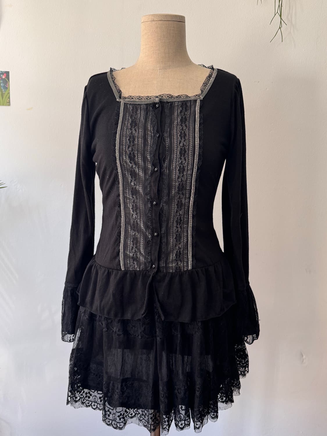 black lace top 상품이미지6