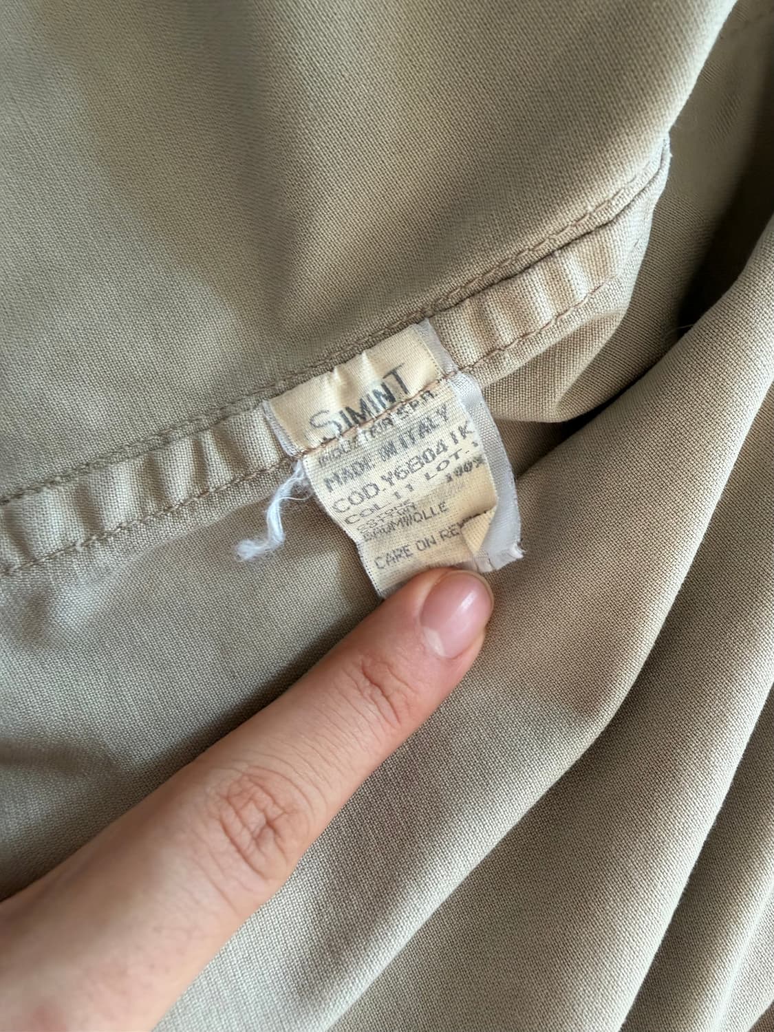 빈티지 아르마니 진스 코튼 봄버 italy made 상품이미지9