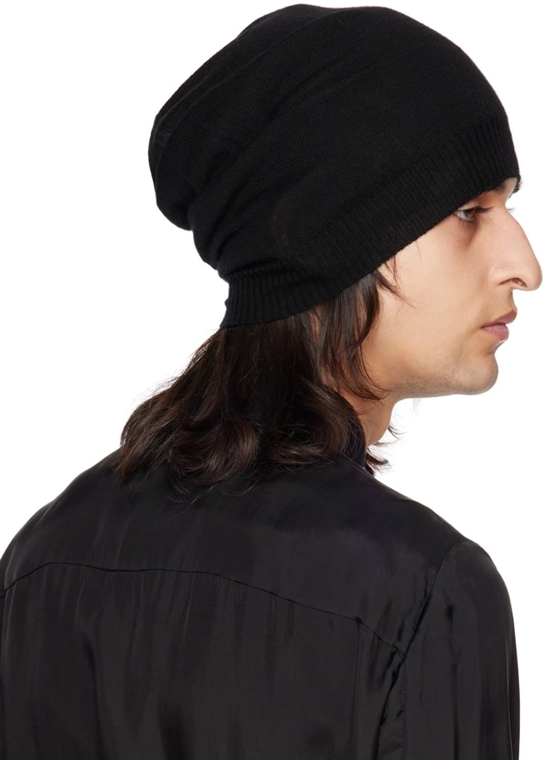 릭오웬스 비니 블랙 상품이미지1