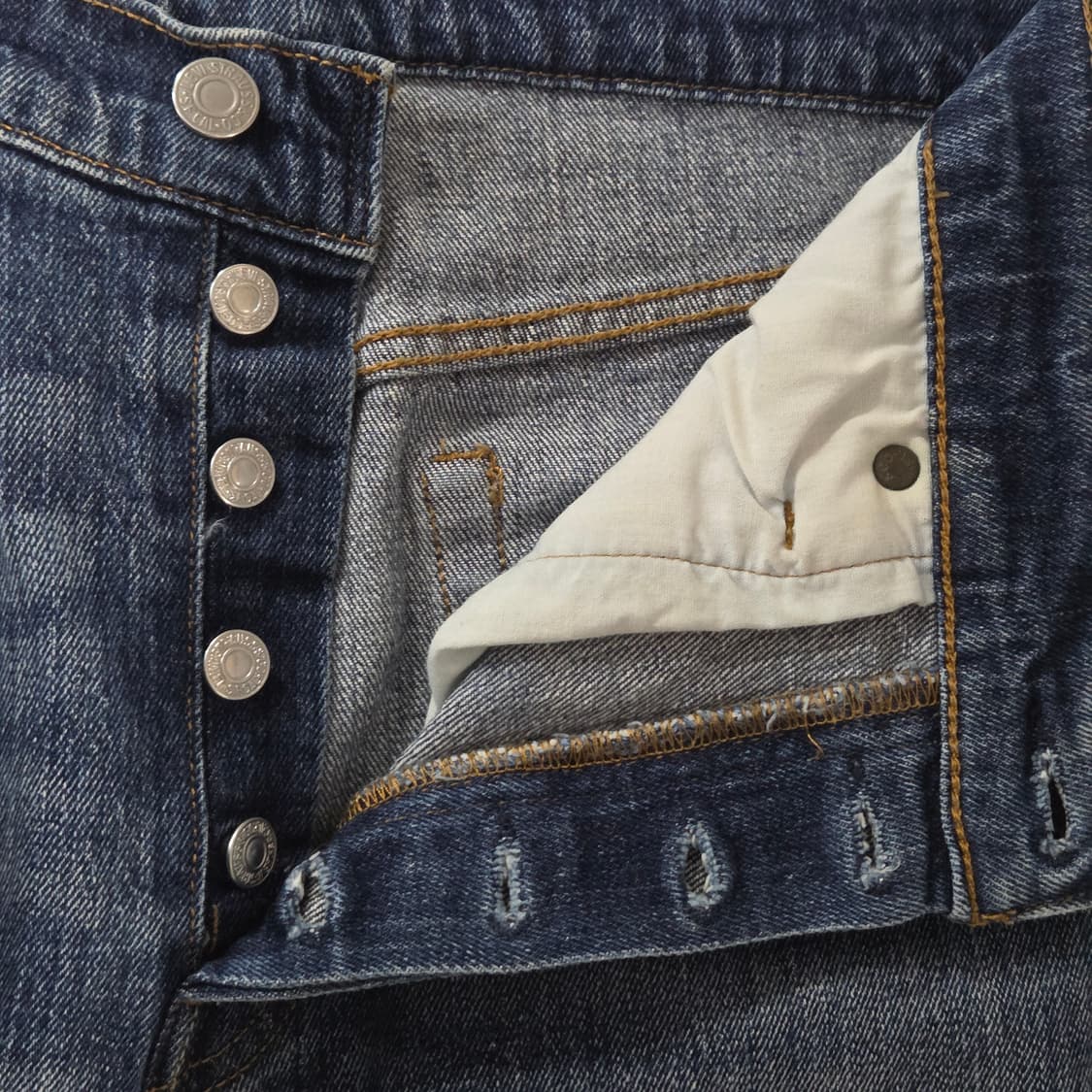 리바이스 501S 중청 데님팬츠 28/26 상품이미지5