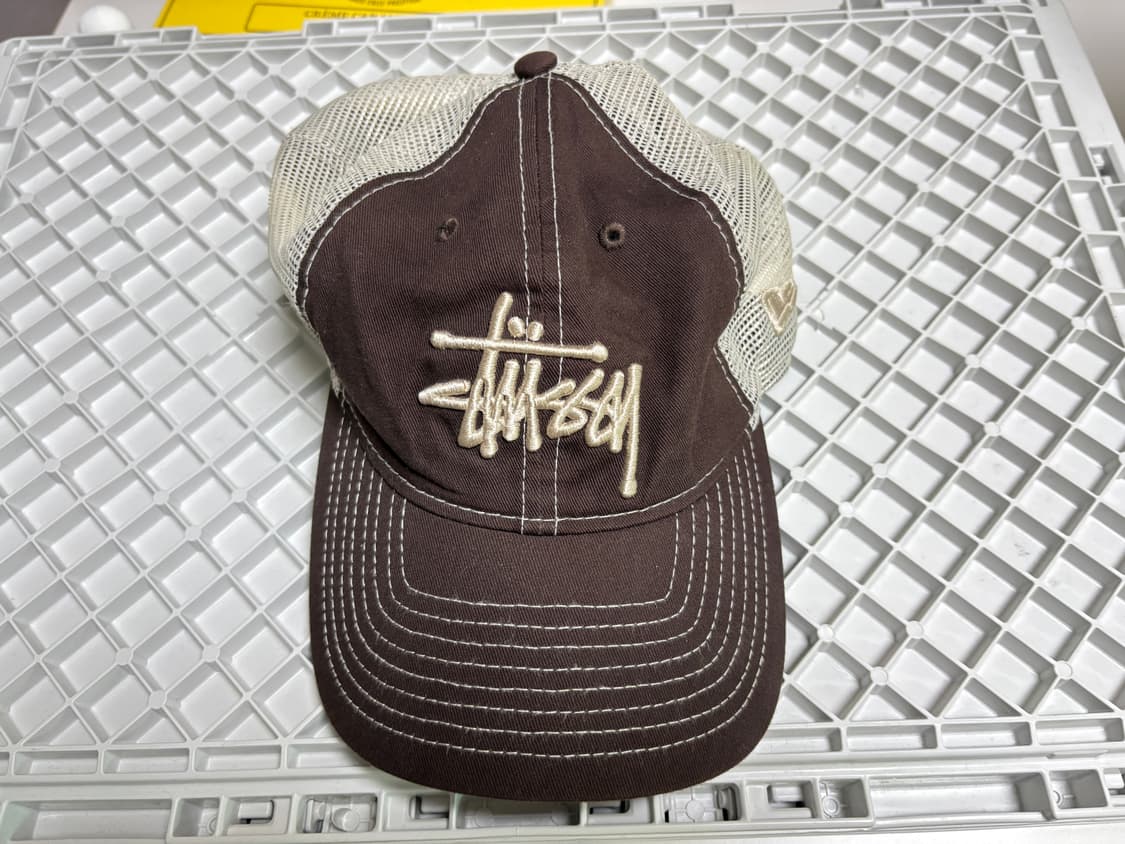 (크림보다 3만 8천원 싸다!)스투시 뉴에라 메쉬 캠프캡 상품이미지1