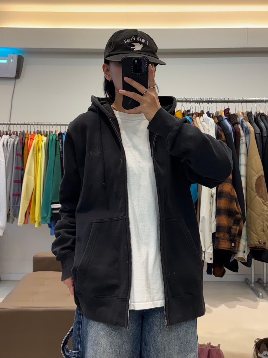 00s 스투시 S링크 크라운 후드집업 상품이미지7