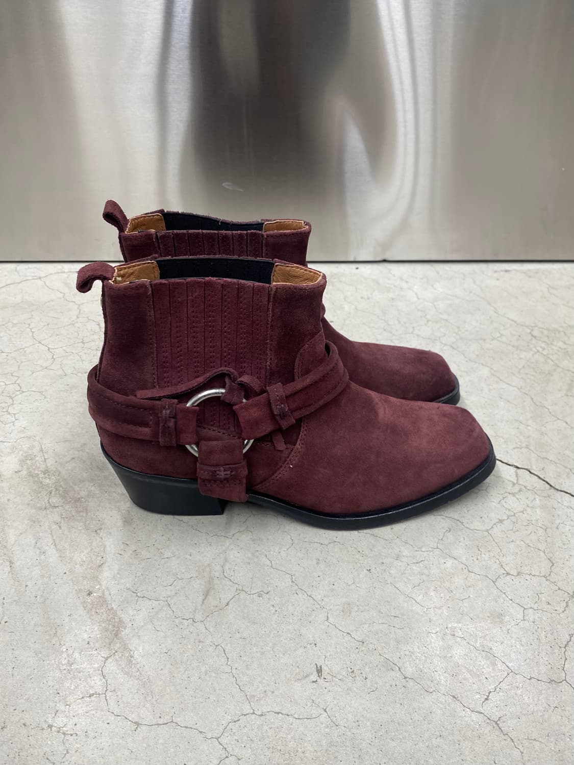 디젤 스웨이드 앵클 부츠 상품이미지4