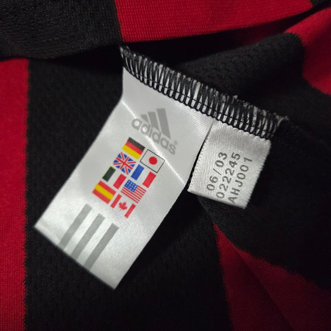 AC밀란 03-04 레트로 져지 유니폼 S 상품이미지7