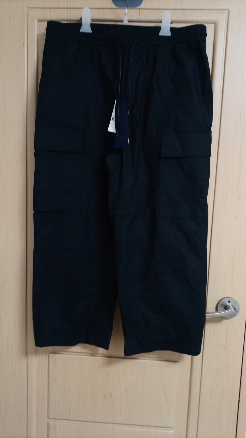 새제품 준지 Junn.J 블랙 카고 바지 52 상품이미지2