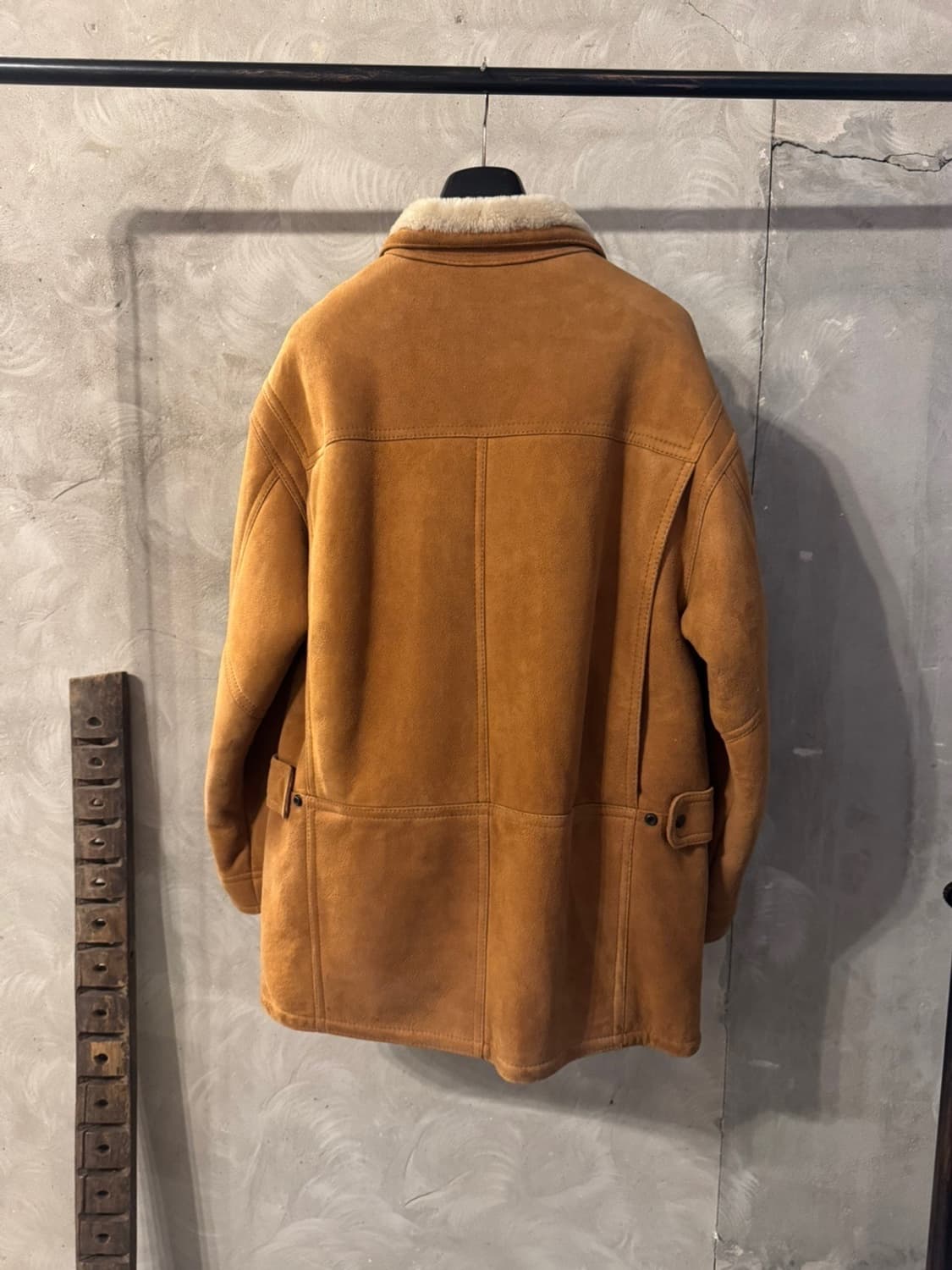 Sawyer of Napa 스웨이드 시어링 레더 카코트 105 상품이미지7