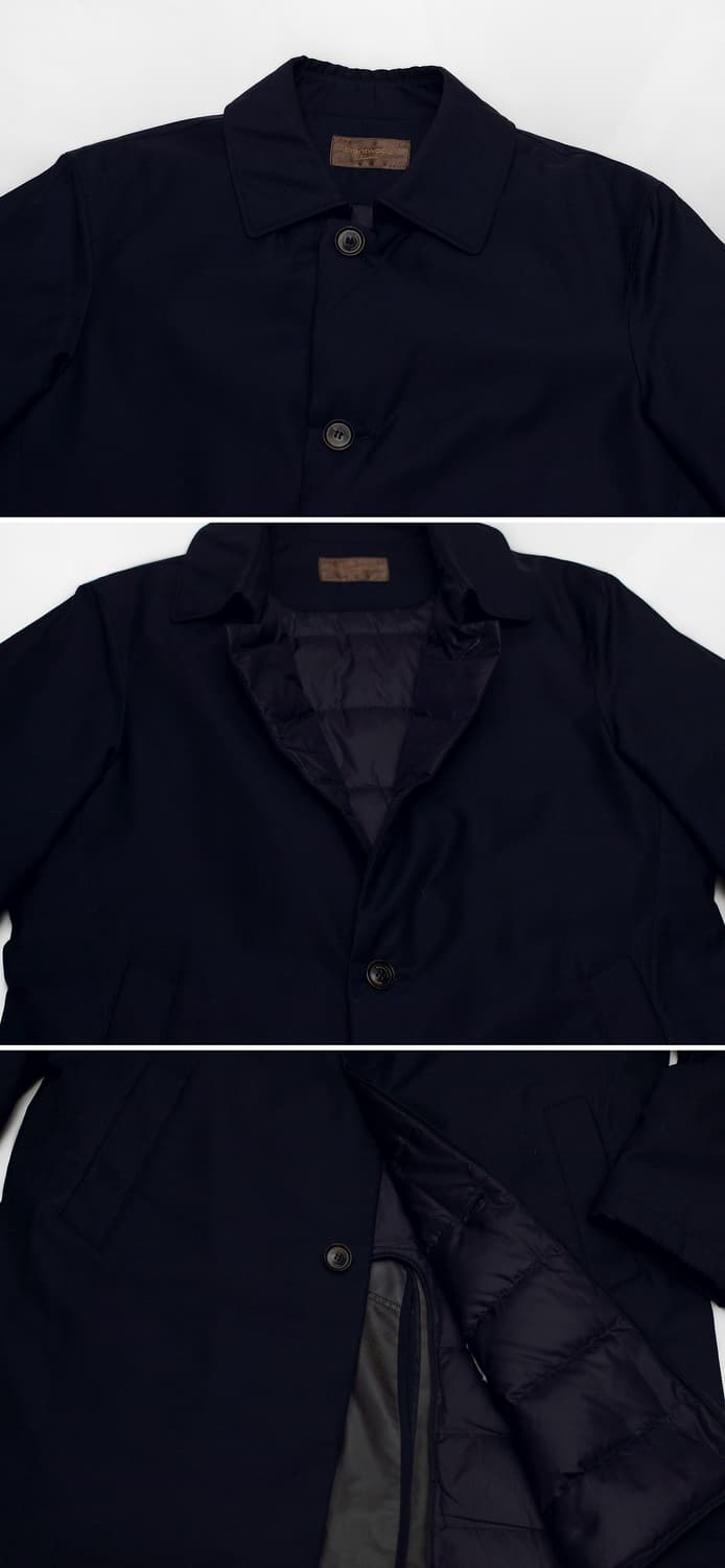 코오롱 브렌우드 셀렉션 구스다운 패딩 카코트 자켓 (100+) 상품이미지4