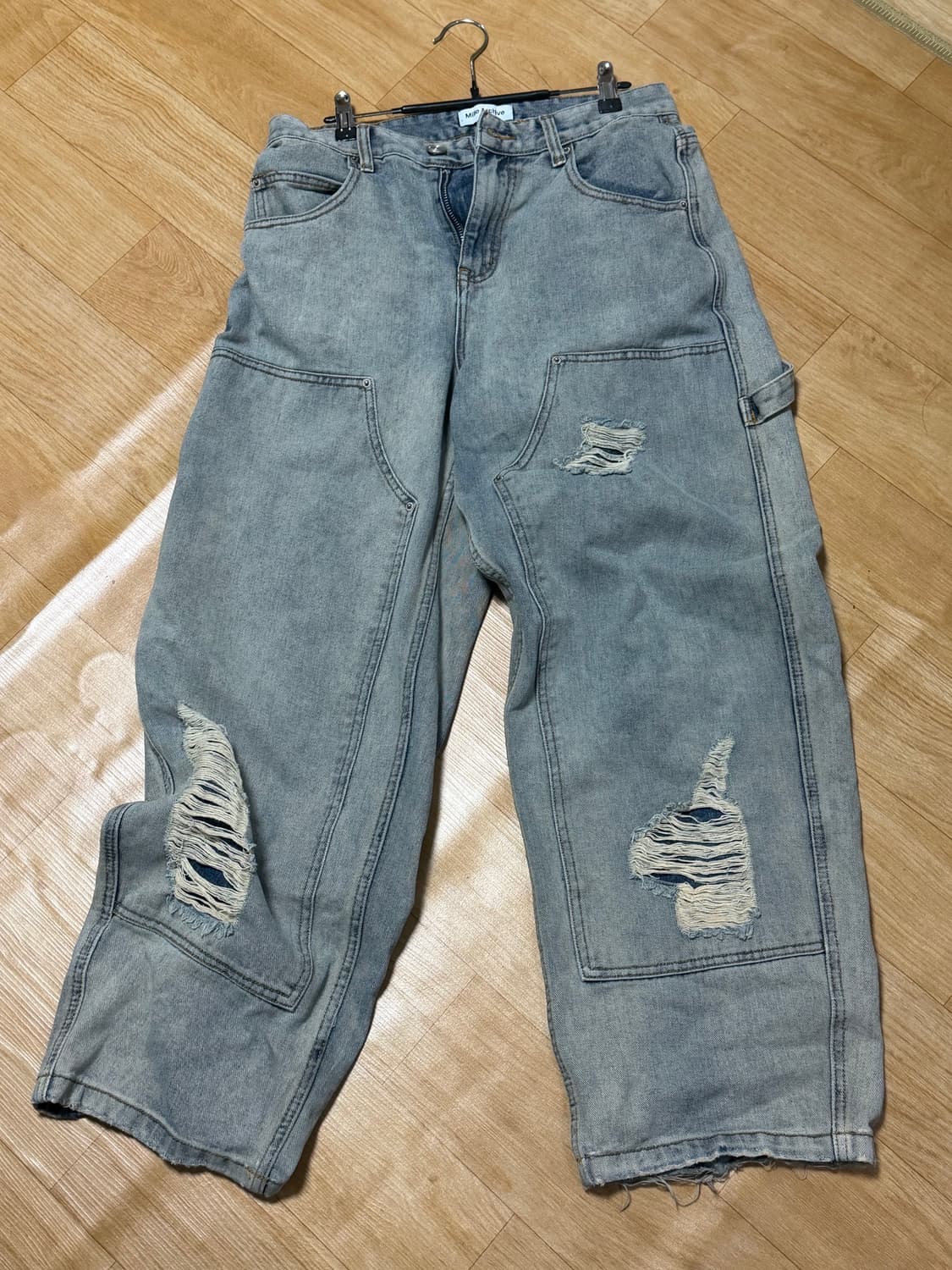 데미지 카펜터 팬츠 [샌드 블루] 상품이미지3