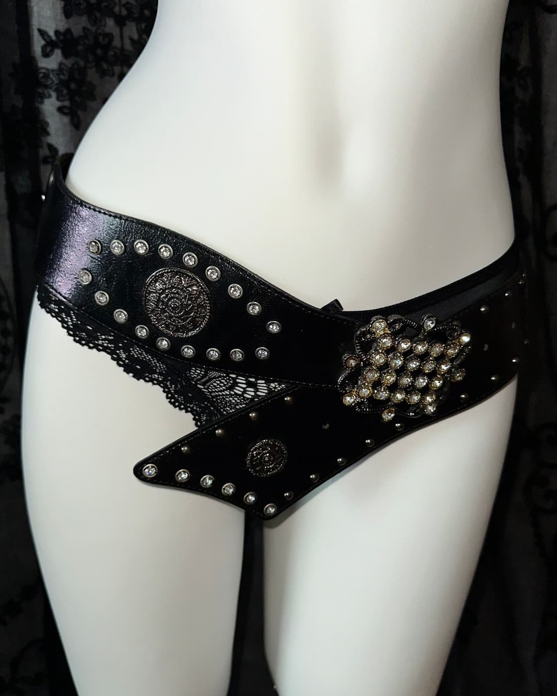 Y2K Black Belt 상품이미지2