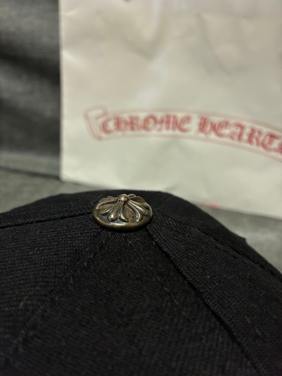 00s chrome Hearts 크롬하츠 말발굽 코튼 볼캡 상품이미지4