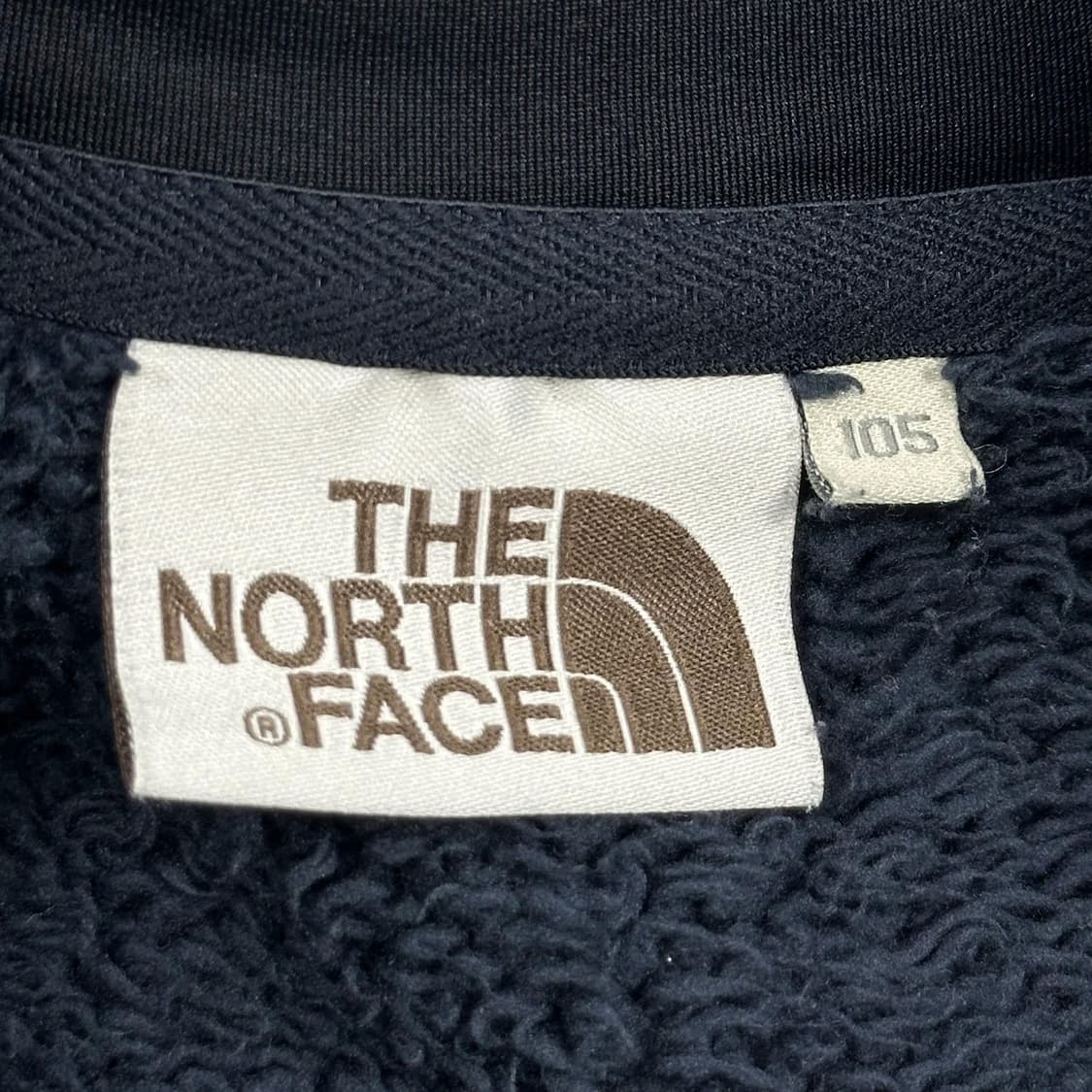 노스페이스 화이트라벨 네이비 후리스 자켓 (XL) 상품이미지5