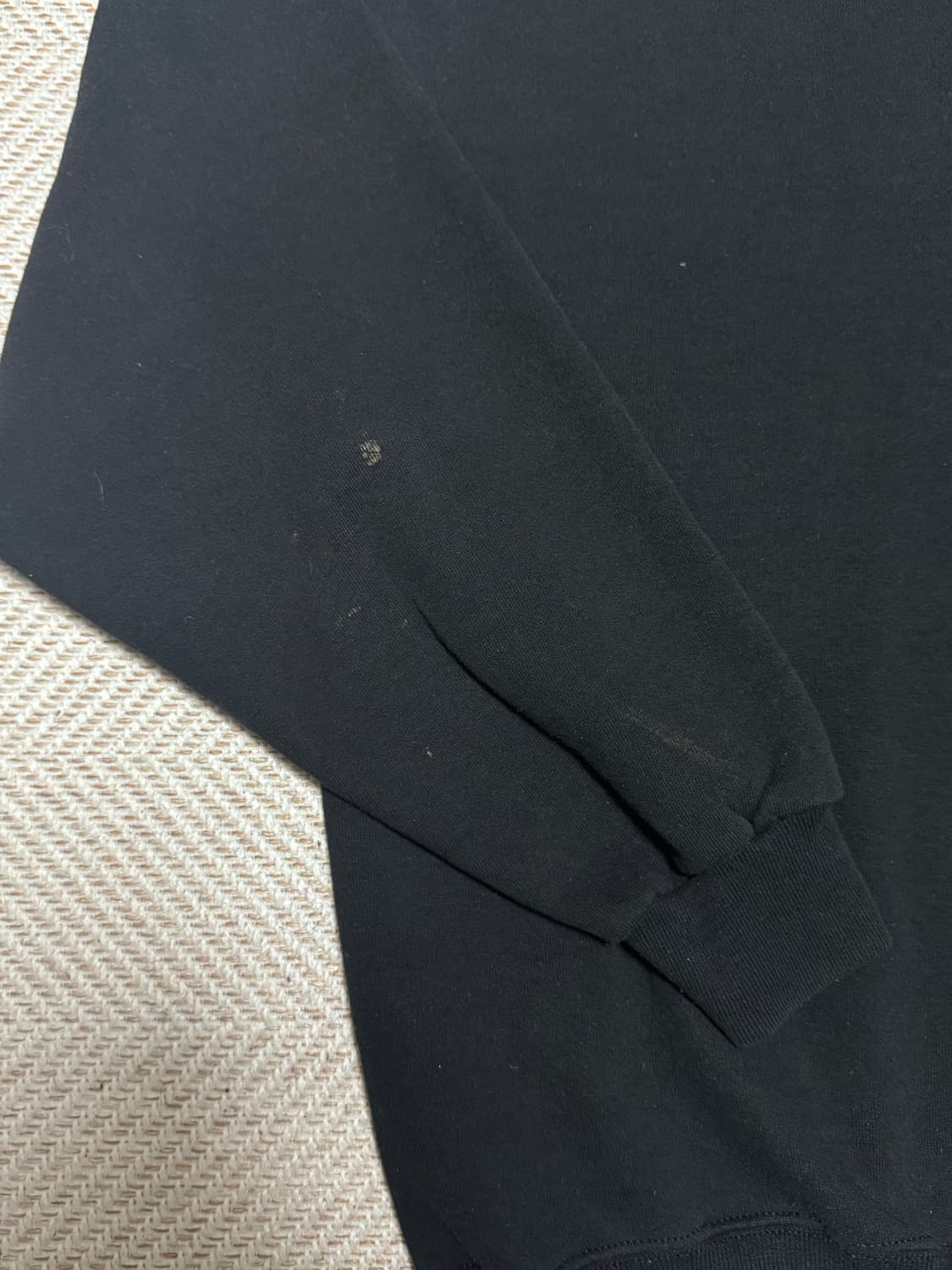 (XL)90s Russell Athletic 러셀 애슬레틱 블랙 맨투맨 상품이미지2