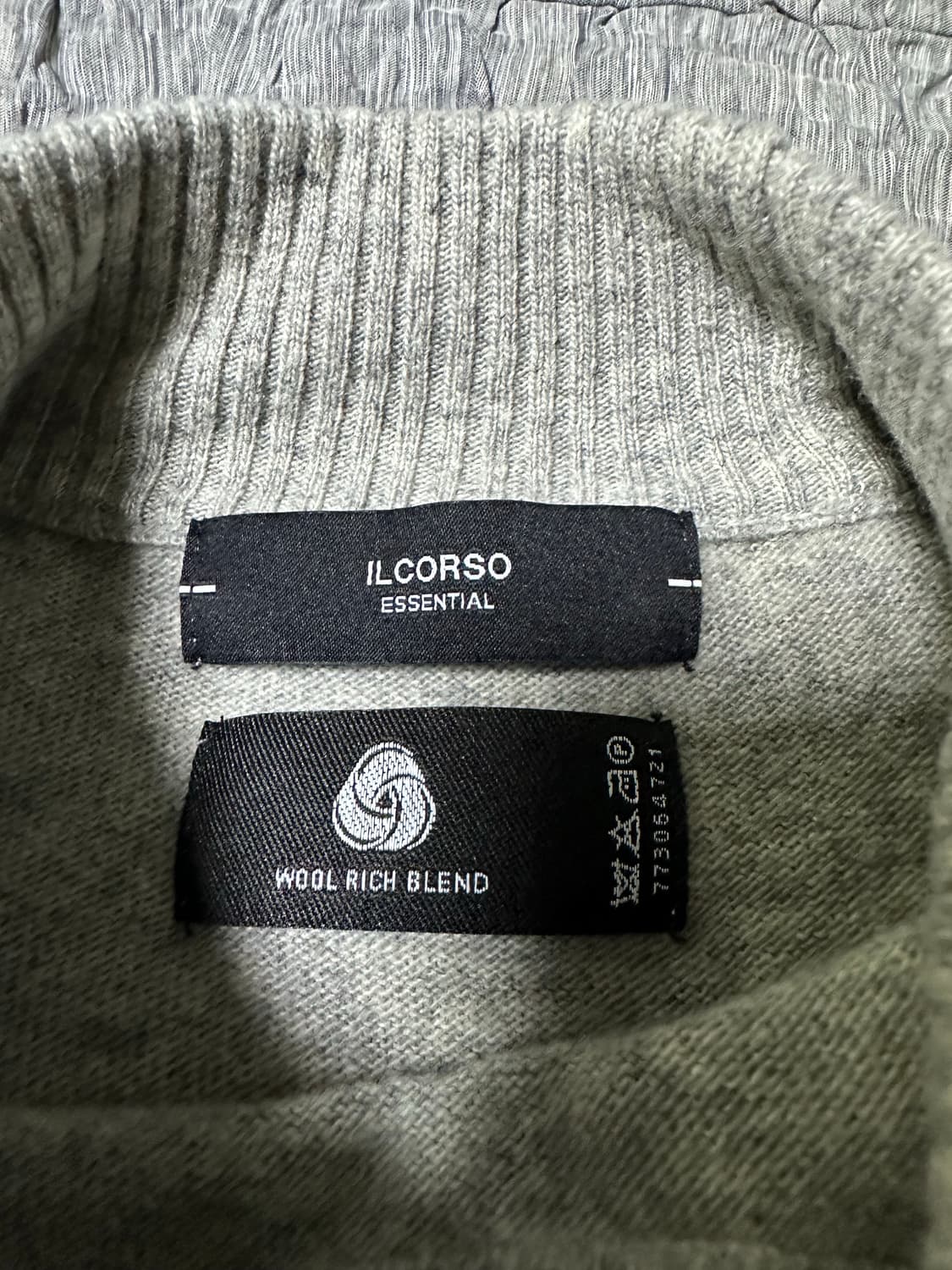 ILCORSO ESSENTIAL 터틀넥 니트 상품이미지3