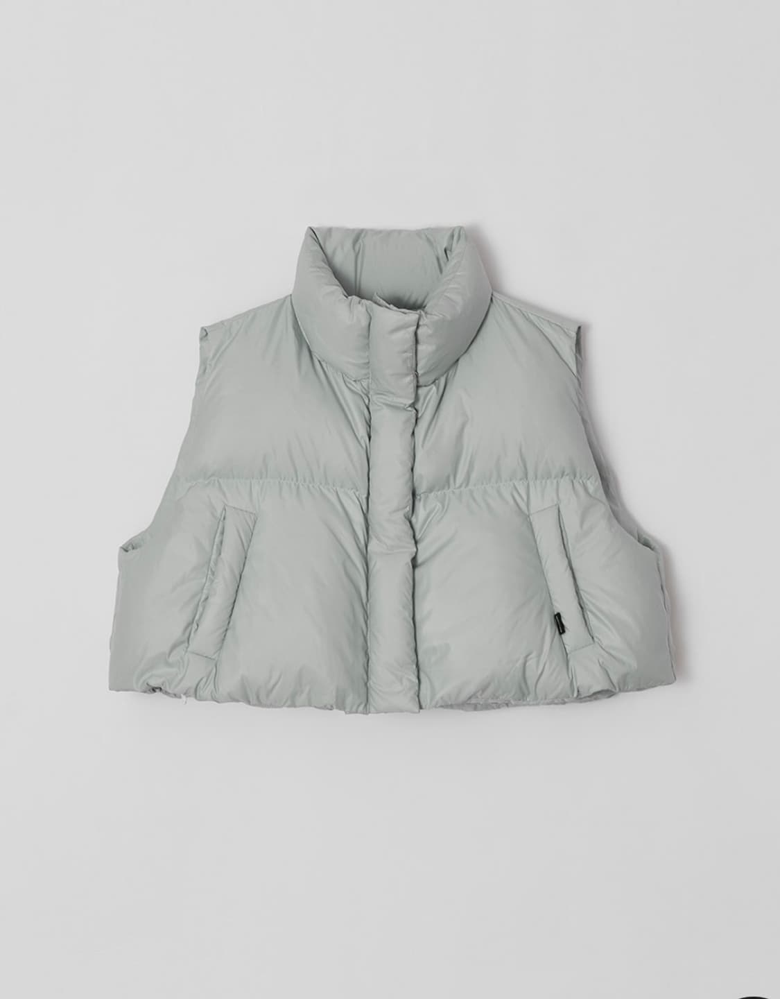 다이애그널 RDS SHORT PADDING VEST (blue grey) 상품이미지1