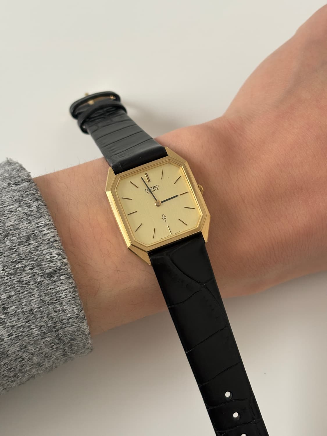 1980s Chariot Gold Octagon Quartz  상품이미지8