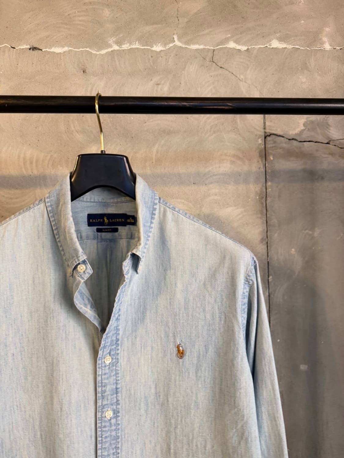 폴로 랄프로렌 샴브레이 셔츠 100~105 상품이미지6