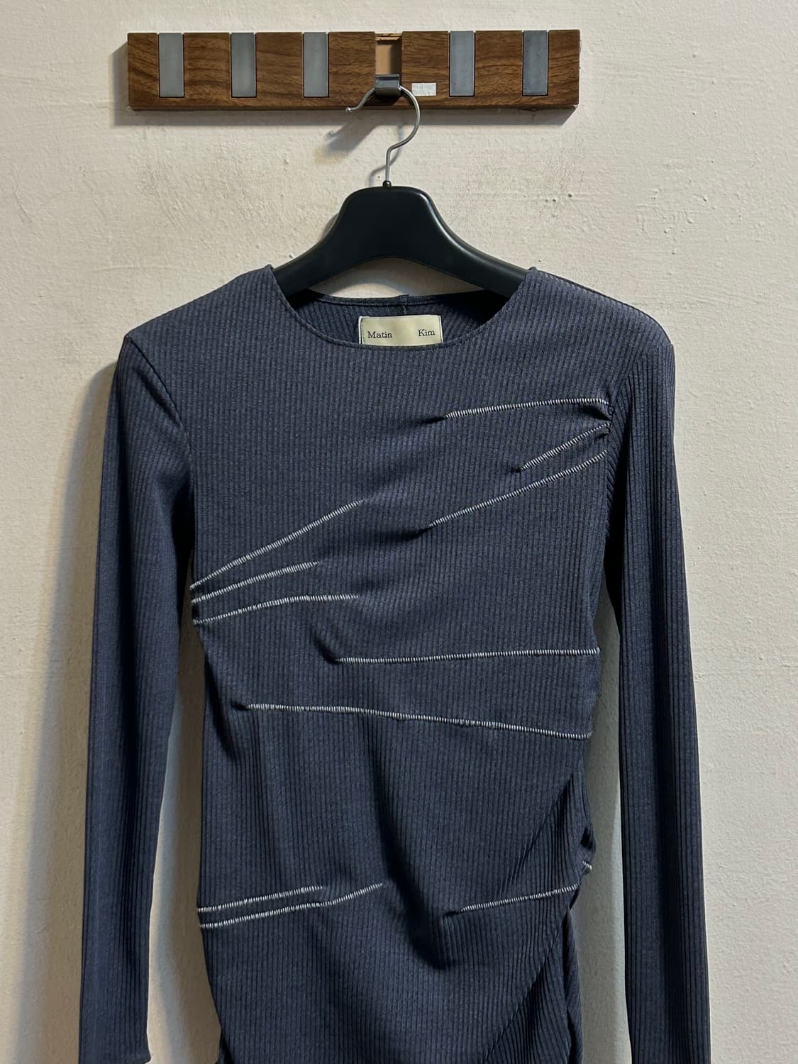 마뗑킴 드레이프 롱슬리브 탑 상품이미지2