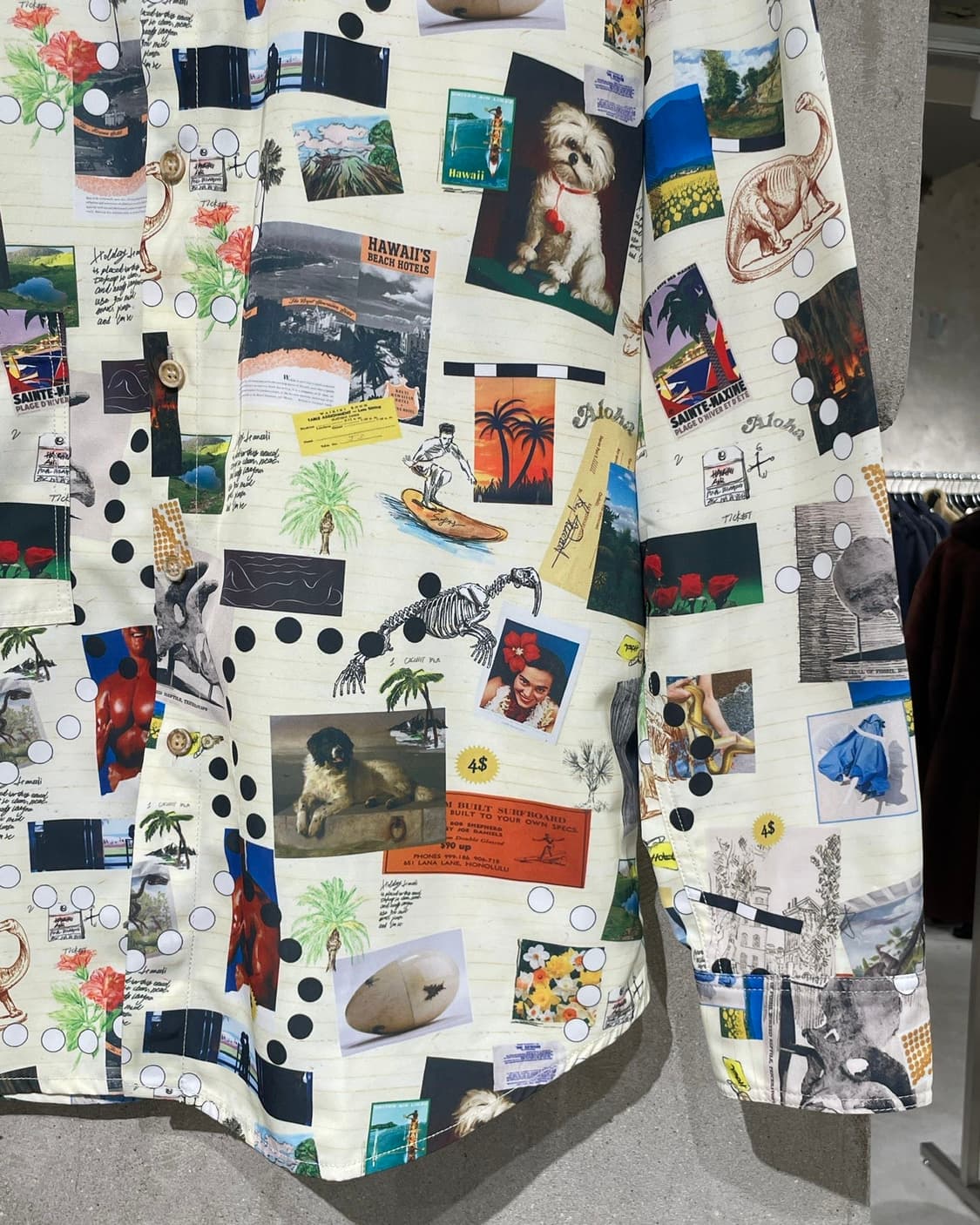 기준 22F/W 콜라주 오버사이즈 셔츠 상품이미지5