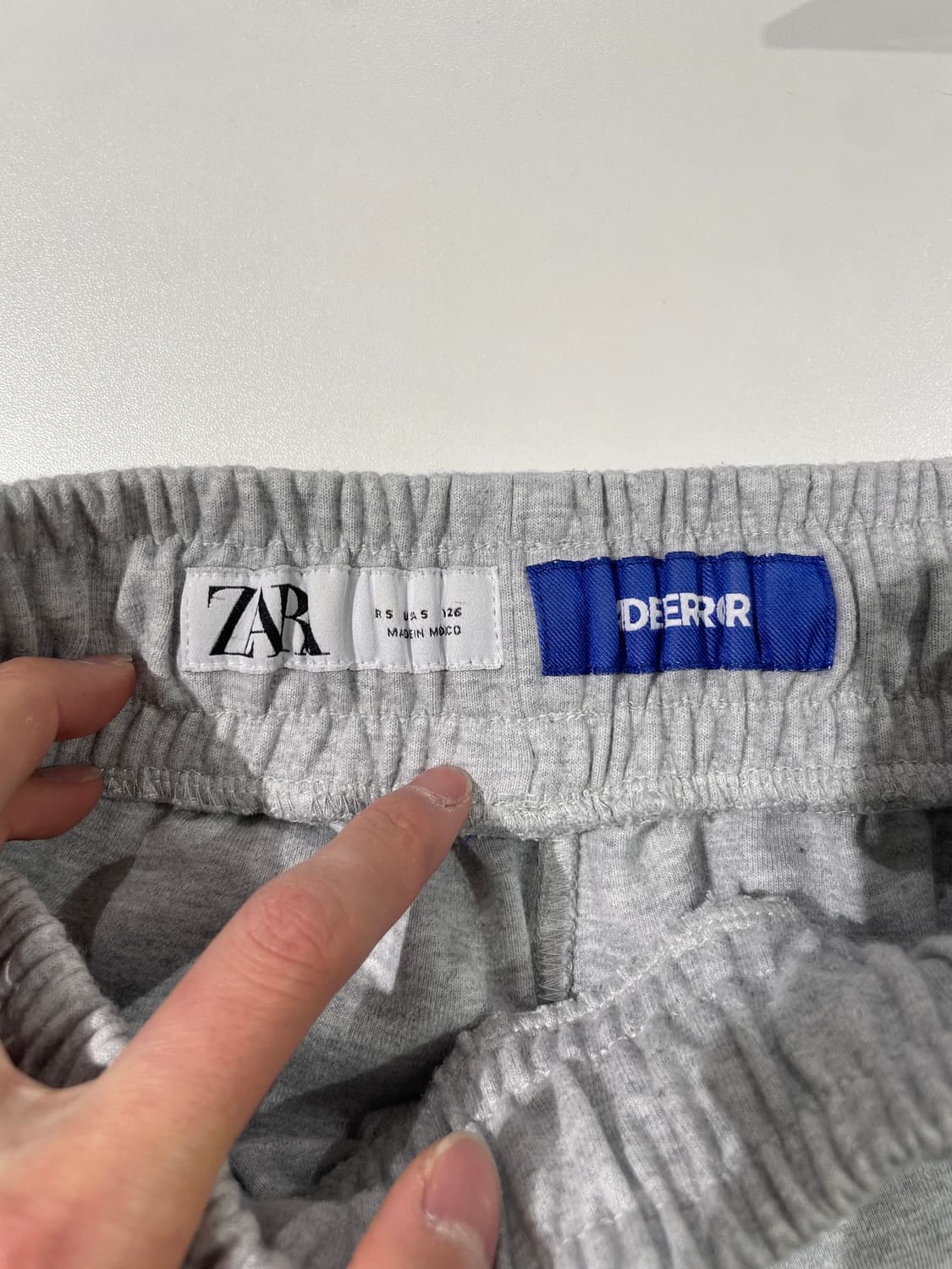 자라 x 아더에러 멜란지 그레이 스웻 팬츠 상품이미지7