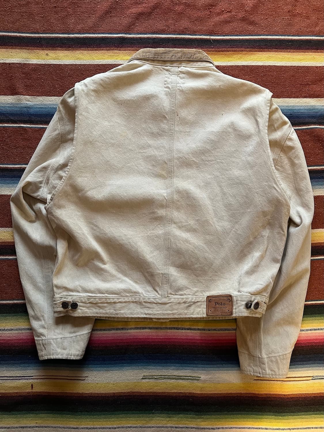 80s USA 빈티지 폴로 랄프로렌 덩가리 데님 자켓 상품이미지8