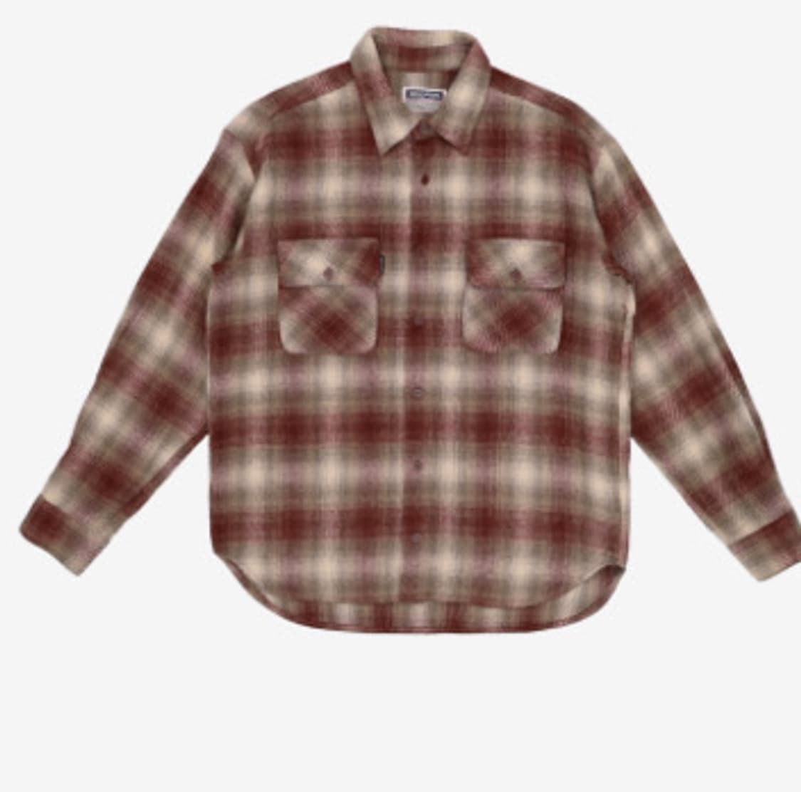 스컬프터 체크 셔츠 상품이미지1