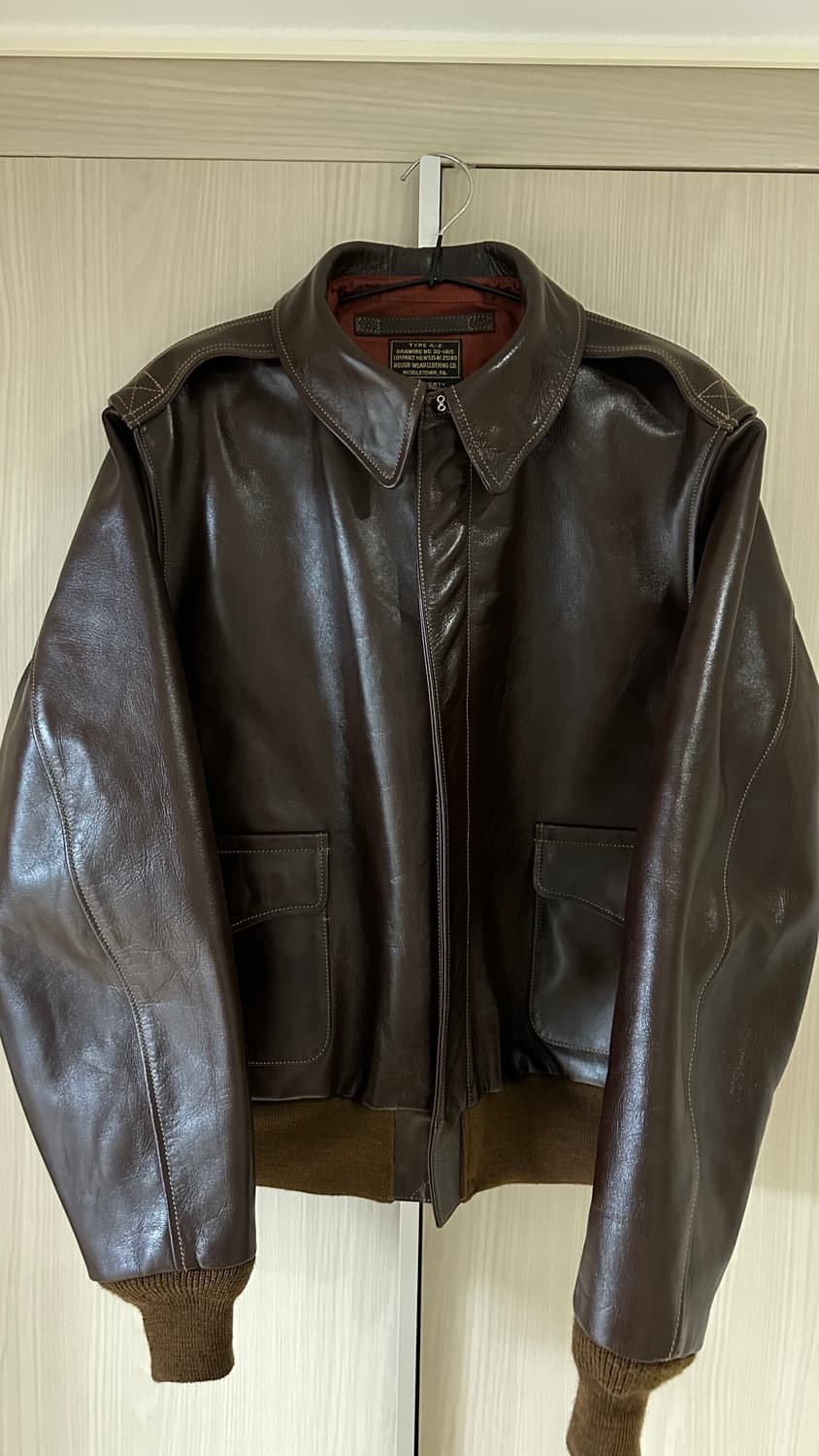 버즈릭슨 A-2 러프웨어 브라운립 상품이미지1