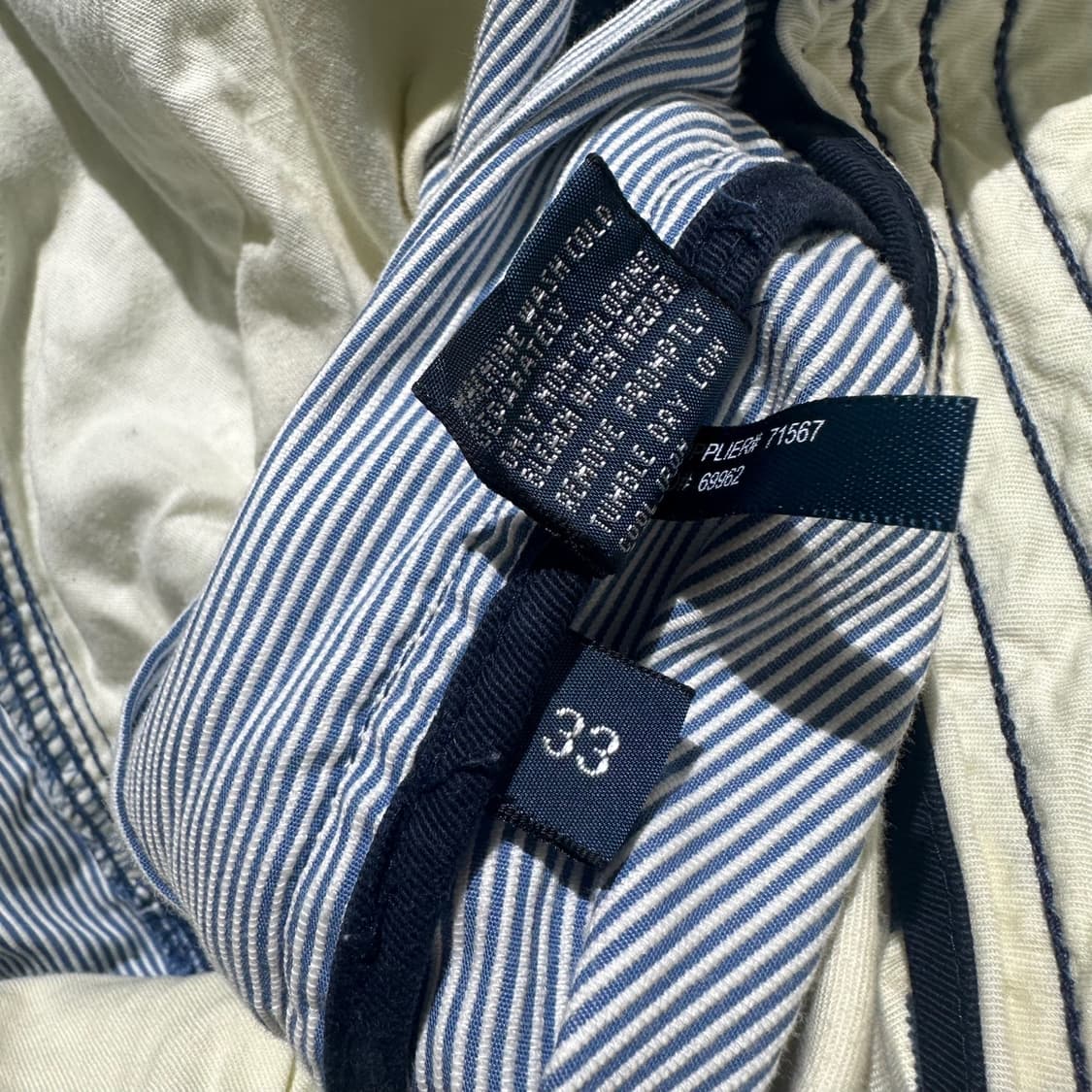 폴로 랄프로렌 스트라이프 코튼 카고 하프 팬츠 반바지 상품이미지10