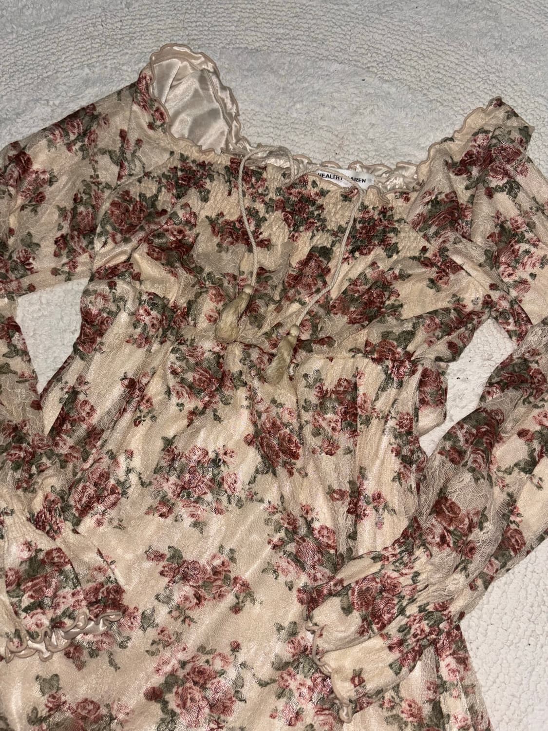 리즈리사깔 플로럴 원피스 히메갸루 상품이미지1