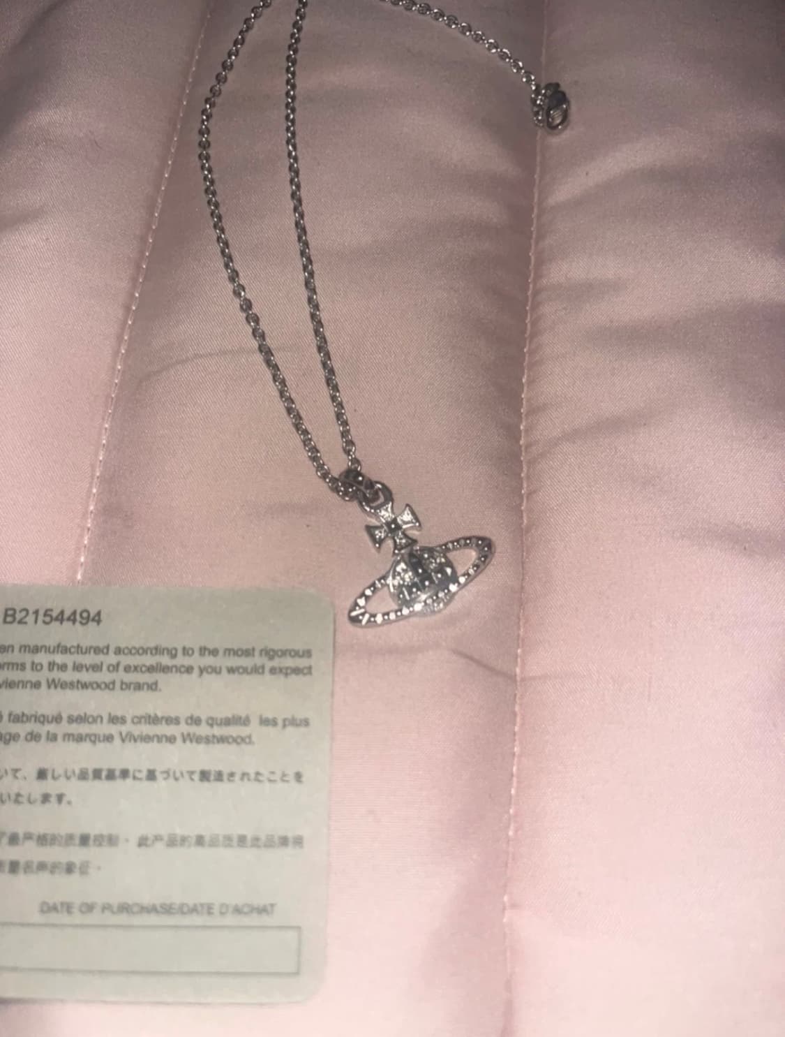 비비안웨스트우드 목걸이 상품이미지1