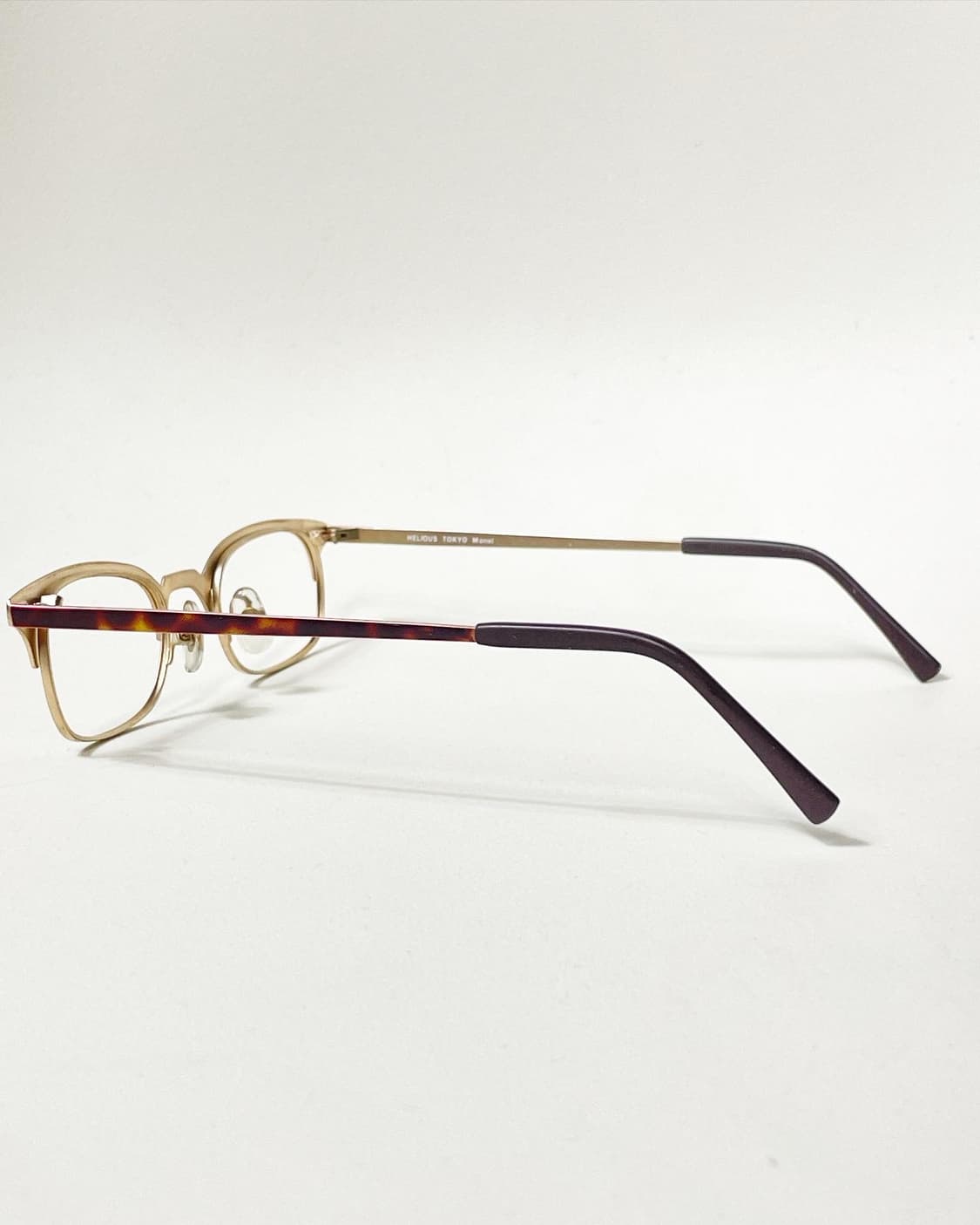 90s 일본제 Helious Tokyo 클럽마스터 안경 상품이미지4