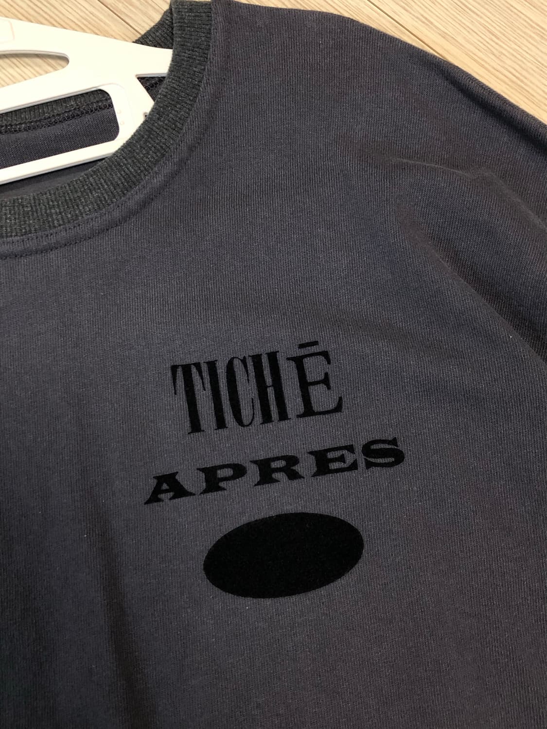 에프터먼데이 로아 맨투맨 tiche cotton mtm 차콜 스웻셔츠 상품이미지7