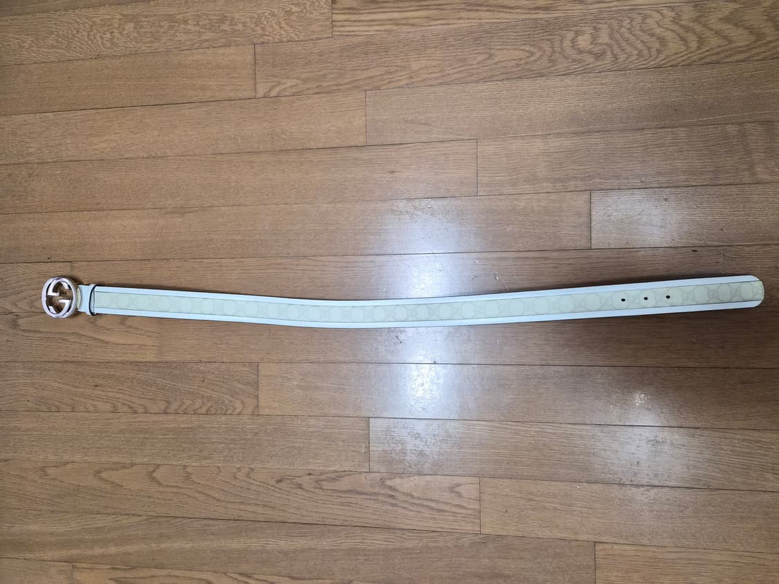 (정품) 구찌 GG 버클 벨트 80사이즈 명품 가죽 허리띠 상품이미지3