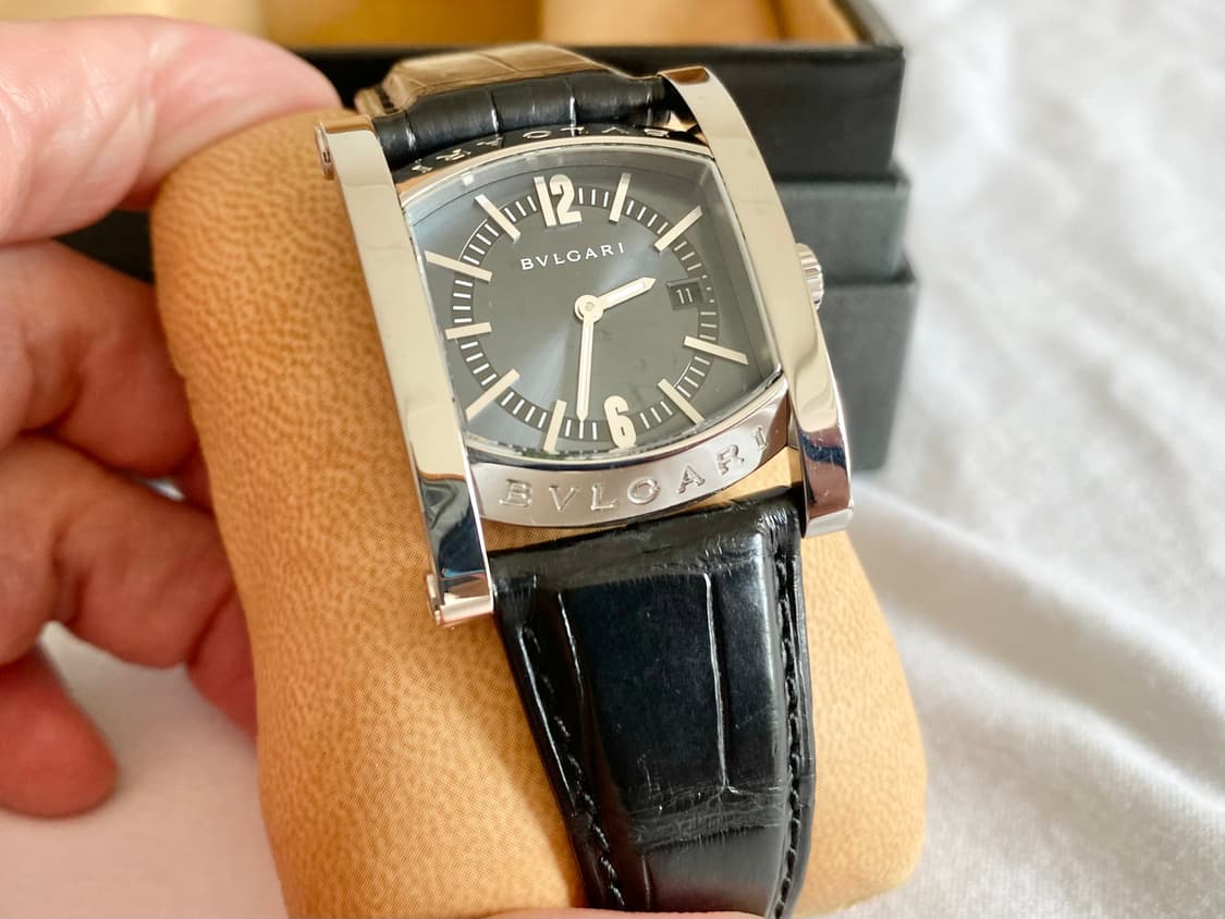 불가리 아시오마 AA39S 39mm 쿼츠 중형 사이즈(남녀공용) 상품이미지6