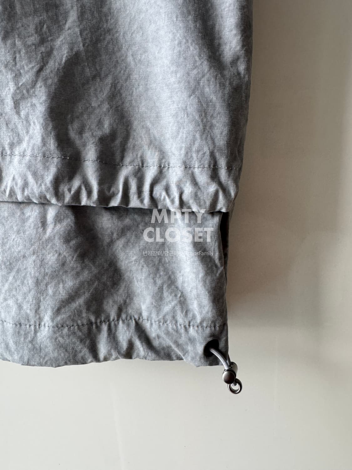 [100] 커스텀멜로우 25ss 하이넥 베스트 그레이 상품이미지3